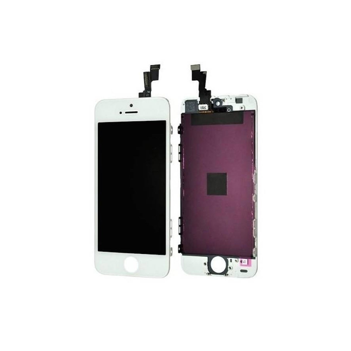 Pantalla para iphone 5s blanca