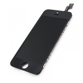 Ecrã completa iPhone 5s em cor preta