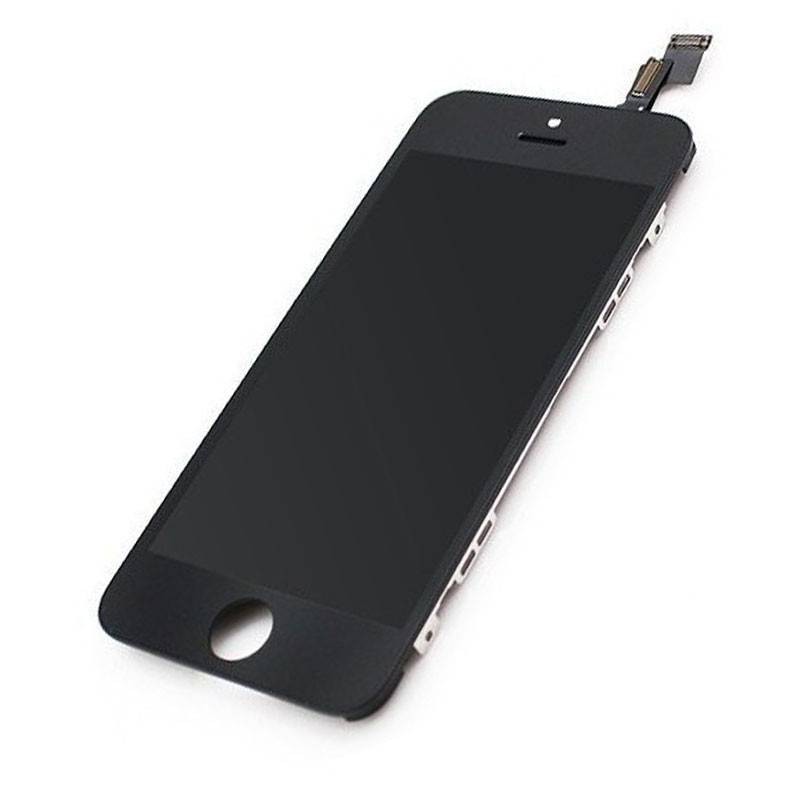 Ecrã completa iPhone 5s em cor preta