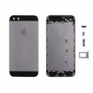 tapa carcasa trasera para iphone 5s color Negro