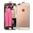 Carcasa trasera completa en color oro rosado iphone 5s