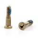 SET 2 DE TORNILLOS DE TAPA  IPHONE 5S
