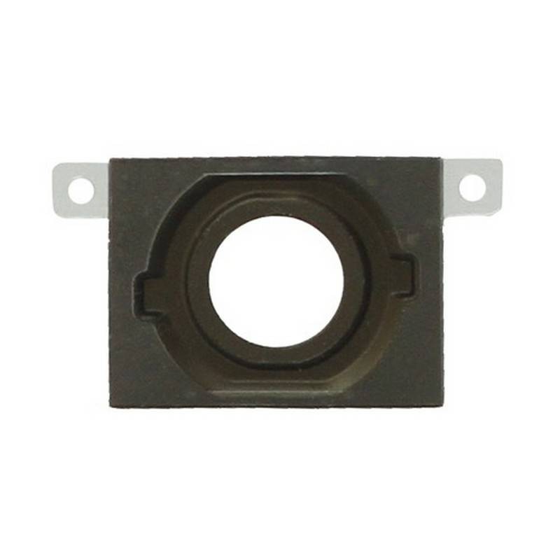 plastico preto del boton home iphone 4s