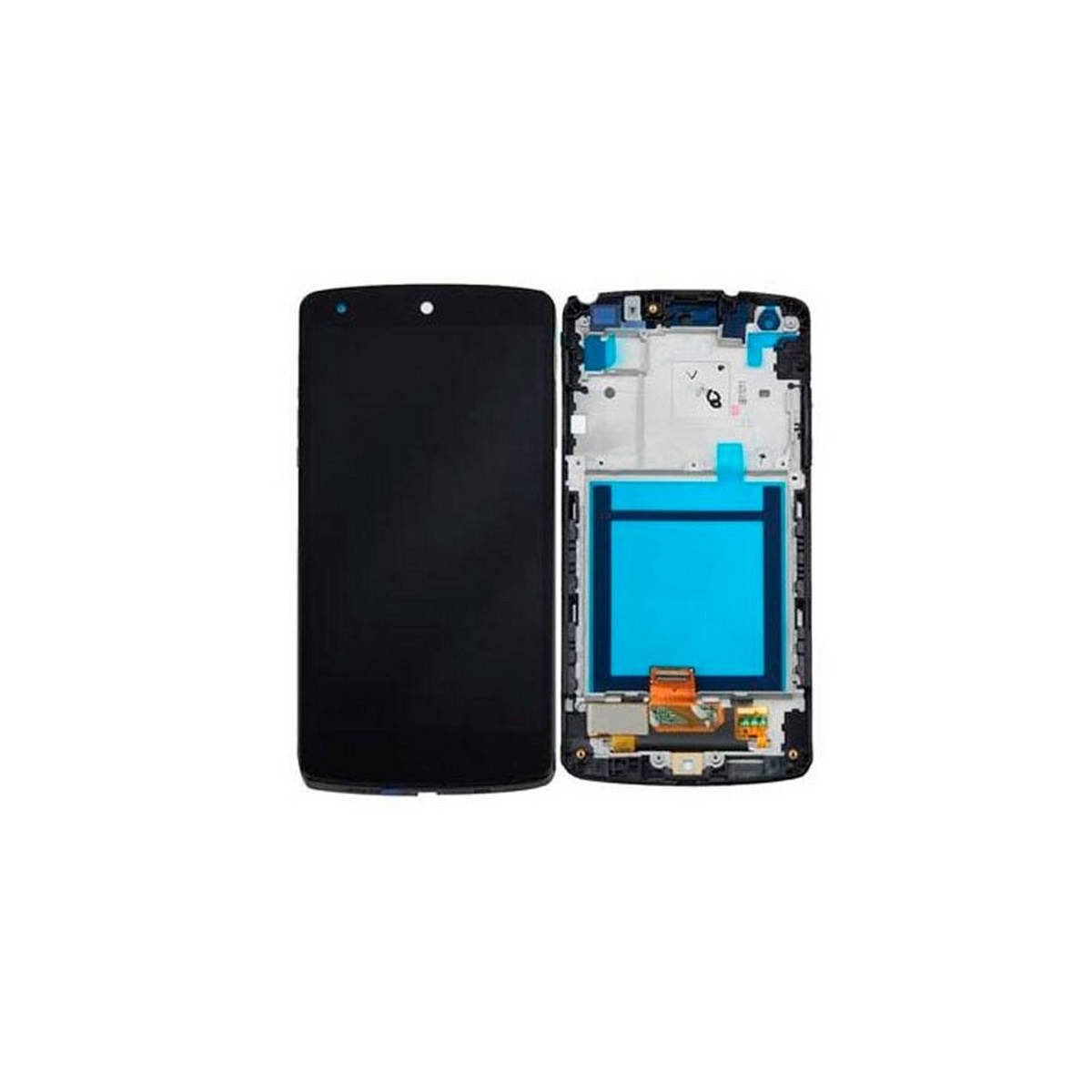 Ecrã Completa Con Marco Preta LG Nexus 5 D820 D821