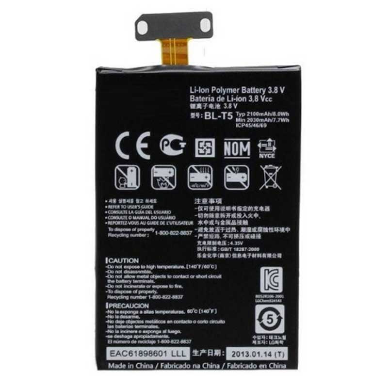 BATERIA ORIGINAL PARA LG NEXUS 5, LG OPTIMUS G BL-T5