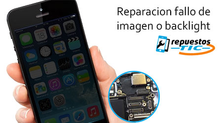 Reparacion chip de backlight iPhone 5s