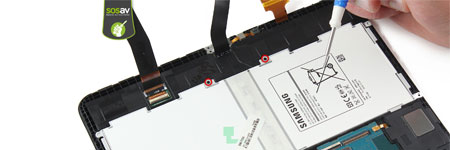 Montaje bateria Samsung Galaxy Tab S Pro W700N Montaje bateria Samsung Galaxy Tab S Pro W700N