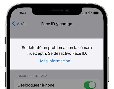 Reparacion Face ID iPhone 14 Plus 